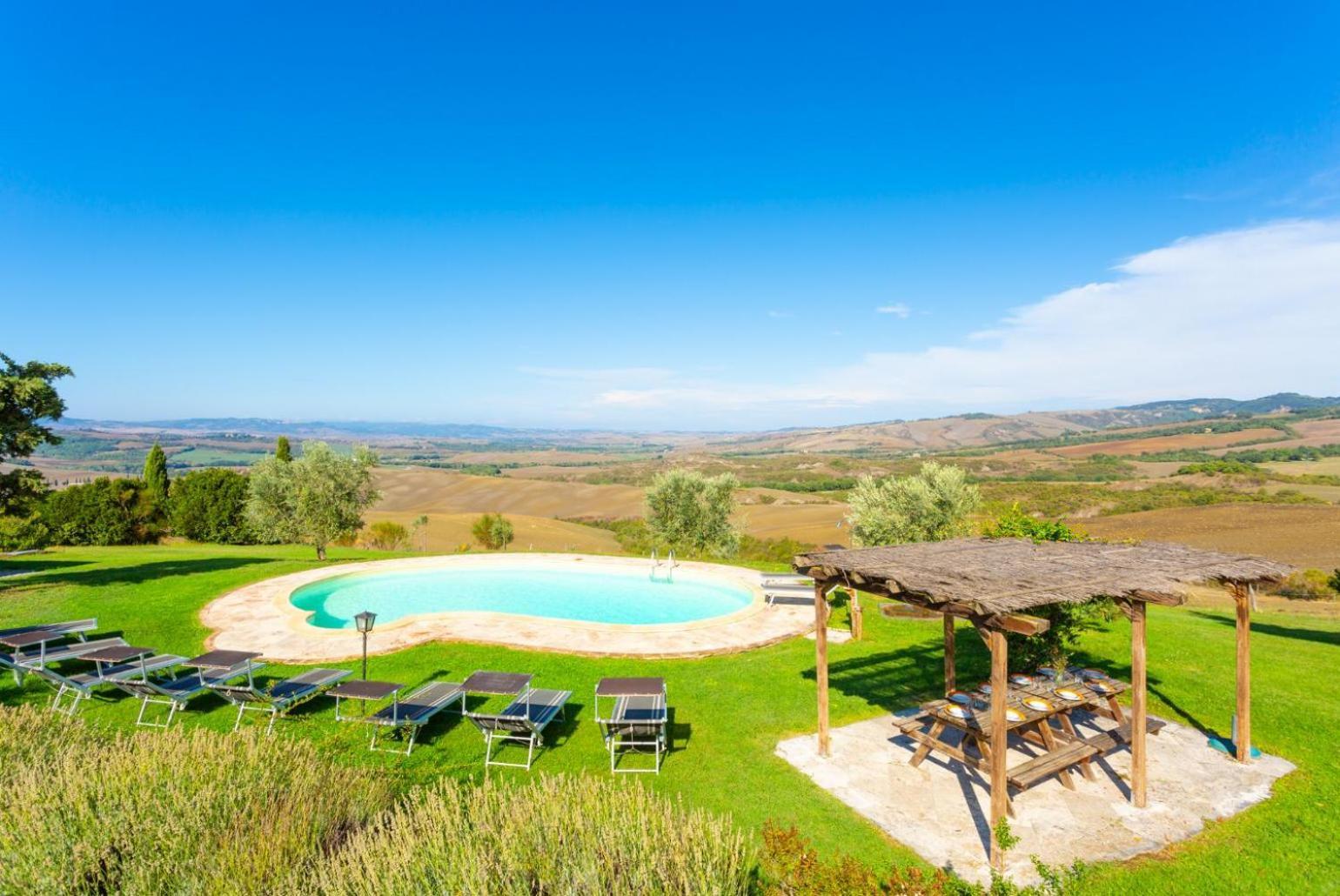 Villa Podere Belvedere Siena Exterior photo