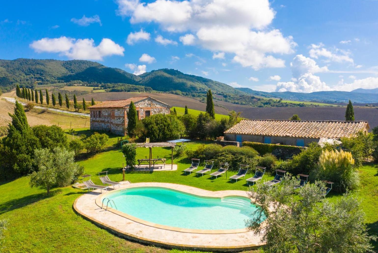Villa Podere Belvedere Siena Exterior photo