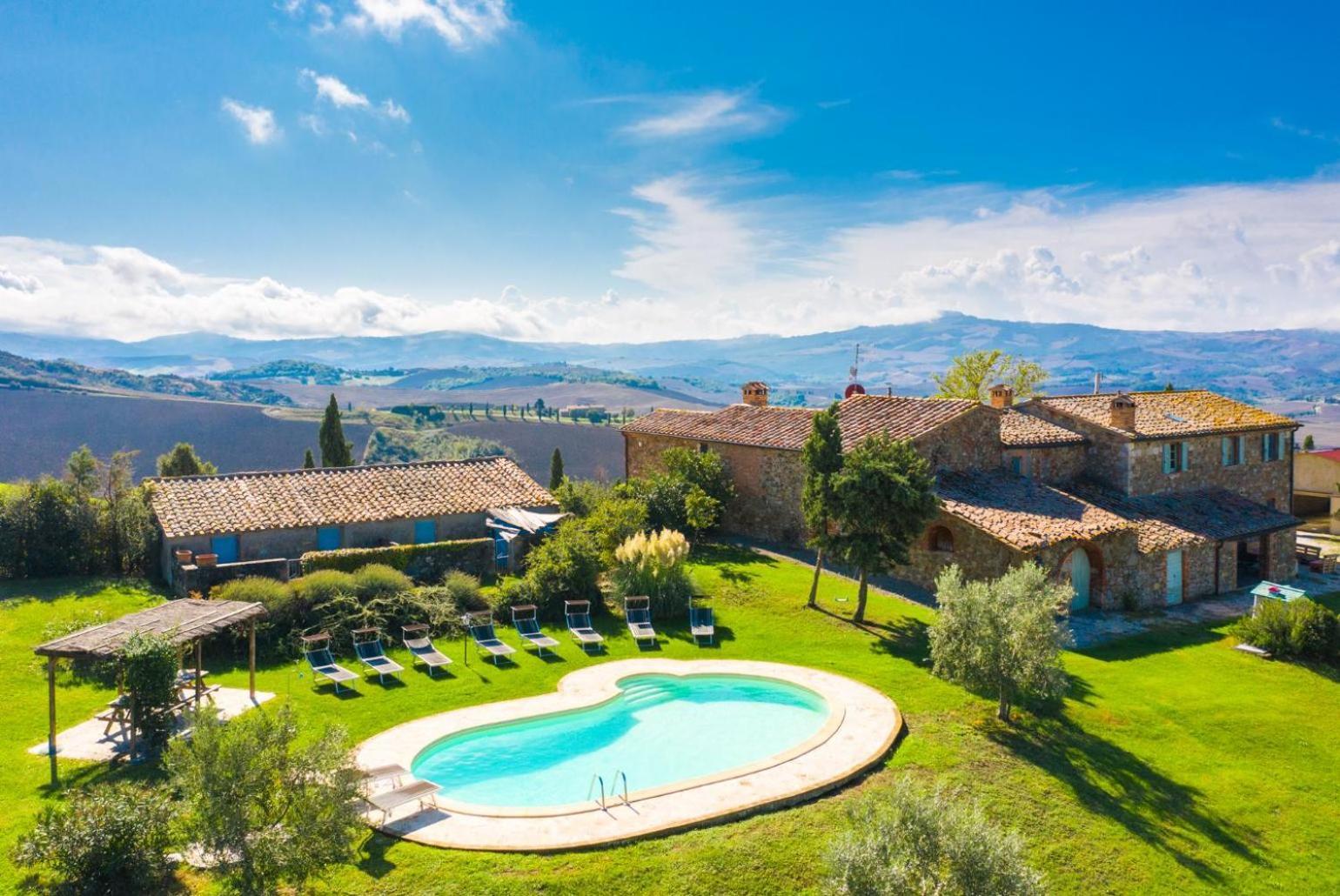 Villa Podere Belvedere Siena Exterior photo